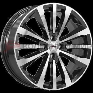 iFree Андерсен (КС912) 7,0x17 4/100 ET45 d-67,1 Блэк Джек (Арт.637803)