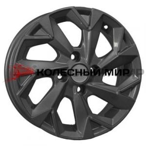 Khomen Wheels KHW1402 (Solaris/Logan/Rio) 5,5х14 4/100 ET43 d-67,1 Gray