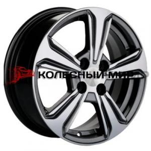 Khomen Wheels KHW1502 (Rio/Solaris) 6х15 4/100 ET46 d-54,1 G-Silver-FP