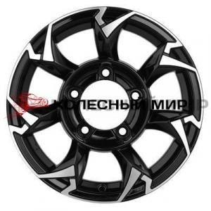 Khomen Wheels KHW1505 (Lada NIVA 4x4) 5,5х15 5/139,7 ET5 d-98,5 Black-FP