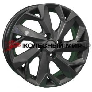 Khomen Wheels KHW1709 (Hyundai Elantra) 7х17 5/114,3 ET49 d-67,1 Black-FP