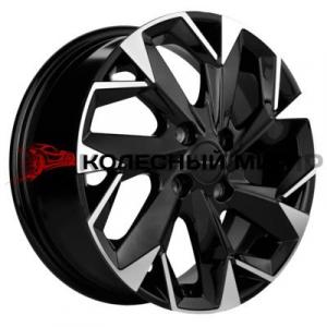 Khomen Wheels KHW1507 (Rapid/Fabia) 6х15 5/100 ET38 d-57,1 Black-FP