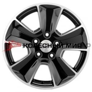 Khomen Wheels KHW1601 (Chery Tiggo 3/Tiggo 3 Pro) 6,5х16 5/108 ET45 d-60,1 Black-FP