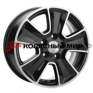 Khomen Wheels KHW1601 (Geely Atlas Pro) 6,5х16 5/114,3 ET45 d-54,1 Black-FP