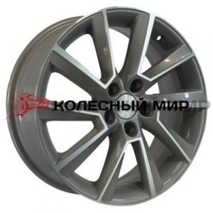 Khomen Wheels KHW1604 (Kamiq/Rapid/Scala) 6х16 5/100 ET38 d-57,1 F-Silver-FP
