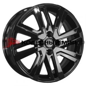 Khomen Wheels KHW1508 (Cobalt) 6х15 4/100 ET39 d-56,6 Black