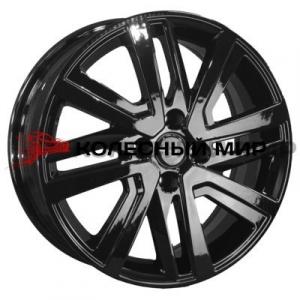 Khomen Wheels KHW1508 (Lada Granta) 6х15 4/98 ET35 d-58,6 Black-FP