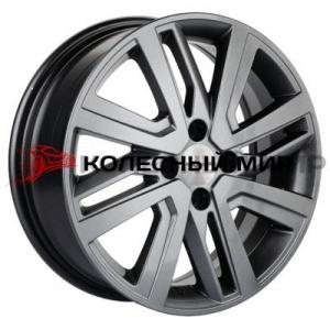 Khomen Wheels KHW1609 (XRay) 6х16 4/100 ET41 d-60,1 G-Silver