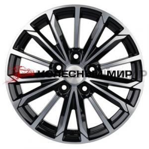 Khomen Wheels KHW1611 (Qashqai) 6,5х16/5х114,3 ET40 D66,1 Black-FP