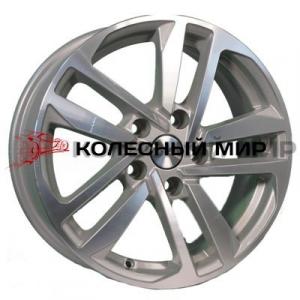Khomen Wheels KHW1612 (Huyndai/Kia) 6,5х16 5/114,3 ET43 d-67,1 F-Silver-FP