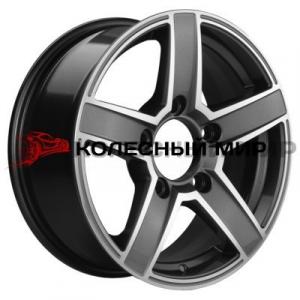Khomen Wheels KHW1614 (Niva 4x4 Bronto) 6,5х16 5/139,7 ET35 d-98,5 Gray-FP