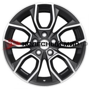 Khomen Wheels KHW1713 (Forester) 7х17 5/114,3 ET48 d-56,1 Black-FP