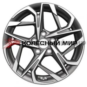 Khomen Wheels KHW1716 (Changan CS35 Plus) 7х17 5/110 ET46 d-63,3 Gray-FP