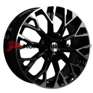 Khomen Wheels KHW1718 (Changan CS35/CS35 Plus) 7х17 5/110 ET46 d-63,3 Black-FP