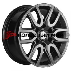 Khomen Wheels KHW1723 (Pajero) 8х17 6/139,7 ET46 d-67,1 Gray