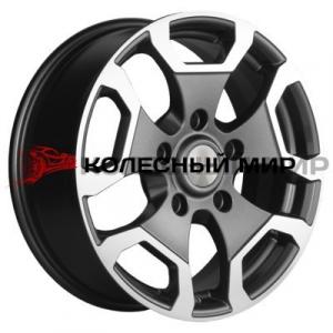 Khomen Wheels KHW1725 (Niva Travel/Legend) 6,5х17 5/139,7 ET40 d-98,5 Gray-FP
