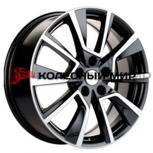 Khomen Wheels KHW1802 (Coolray) 7х18 5/114,3 ET50 d-54,1 Black-FP