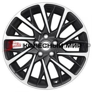 Khomen Wheels KHW1804 (Audi A4/A6) 7,5х18/5х112 ET39 D66,6 Black-FP