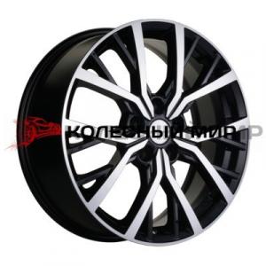Khomen Wheels KHW1806 (Teana/X-trail/Juke) 7х18 5/114,3 ET45 d-66,1 Black-FP