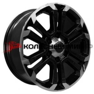 Khomen Wheels KHW1817 (Haval H9) 7,5х18 6/139,7 ET42 d-75,1 Black-FP
