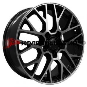 Khomen Wheels KHW1818 (Changan/Geely/Lexus/Suzuki/Toyota) 7х18 5/114,3 ET35 d-60,1 Black-FP