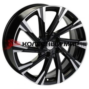 Khomen Wheels KHW1901 (BMW X3/X4) 7,5х19 5/112 ET32 d-66,6 Black-FP