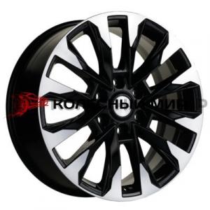 Khomen Wheels KHW2010 (Tank 300/500) 8х20 6/139,7 ET36 d-100,1 Black-FP
