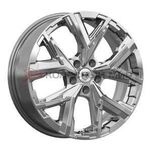 КиК  Айона (КС1169)  6,5\R18 5*114,3 ET40  d66,6  Дарк платинум  [83974]  Fb max 640 kg
