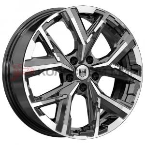 КиК Айона (КС1169) 6,5x18 5/114,3 ET45 d-67,1 алмаз чёрный (Арт.83900)