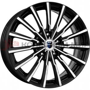КиК Акцент (КС641) 5,5x14 4/100 ET39 d-56,6 алмаз черный (Арт.r63334) Оригинал