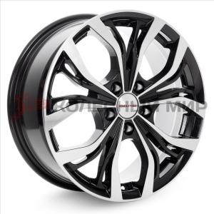 КиК  Аламида (КС705)  7,0\R17 5*100 ET48  d56,1  Алмаз-черный  [66090]