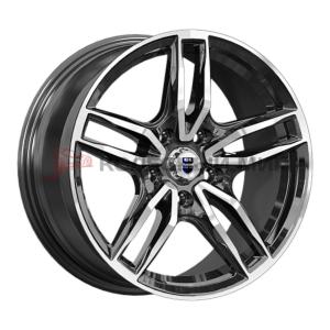 КиК  Бартон (КС1110)  8,0\R17 5*120 ET43  d72,6  Алмаз черный  [82733]