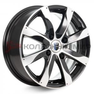 КиК  Джемини (КС617)  6,0\R15 4*100 ET45  d67,1  Алмаз-черный  [14244]