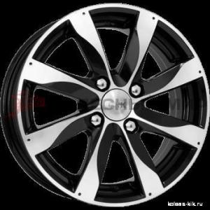 КиК  Джемини-оригинал (КС617)  6,0\R15 4*100 ET45  d56,6  Алмаз-черный  [r14251]