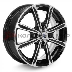 КиК  Флэш (КС698)  5,0\R14 4*100 ET35  d67,1  Алмаз-черный  [65537]