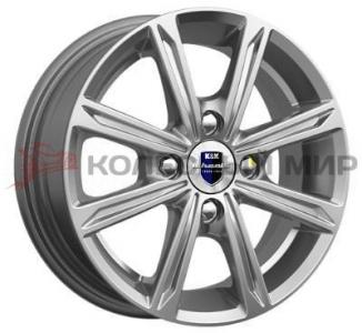 КиК Флэш (КС698) 5,0x14 4/100 ET43 d-60,1 дарк платинум (Арт.r75297) Оригинал