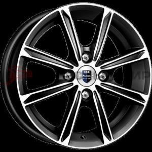 КиК Флэш (КС710) 5,0x13 4/100 ET35 d-67,1 алмаз черный (Арт.65942)