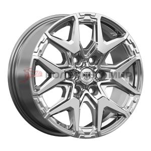 КиК  Гангут (КС1176)  7,5\R18 6*139,7 ET50  d92,5  Дарк платинум  [84168]  Fb max 900 kg