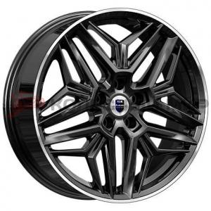 КиК Колумб (КС1038) 7,0x19 5/114,3 ET40 d-66,6 алмаз чёрный (Арт.83487)