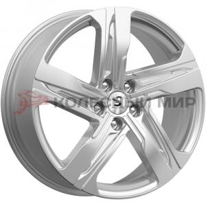 КиК КР004 (Geely EX5) 7,5x19 5/114,3 ET52 d-54,1 Elite Silver (Арт.84455)