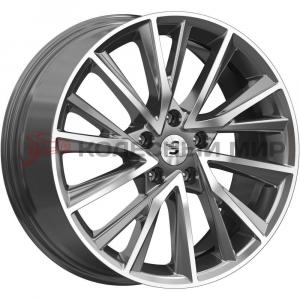 КиК КР010 (RAV4 XA4) 7,5x18 5/114,3 ET45 d-60,1 Diamond Gloss Graphite (Арт.79194)