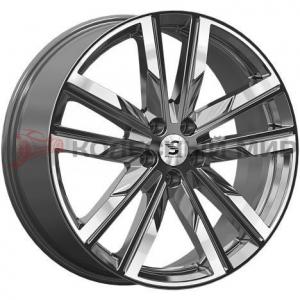 КиК КР014 (Jetour T2) 8,0x20 5/108 ET39 d-60,1 Diamond Gloss Graphite (Арт.83546)