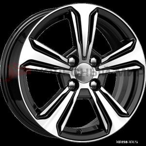 КиК КС777 (ZV Solaris) 6,0x15 4/100 ET48 d-54,1 алмаз чёрный (Арт.74078)