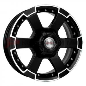 КиК М56 (КС593) 7,0x16 6/139,7 ET22 d-107,1 алмаз черный (Арт.r13541) Оригинал