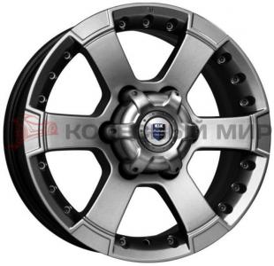 КиК M56 (КС593) 7,0x16 6/139,7 ET22 d-107,1 дарк платинум (Арт.r72674) Оригинал