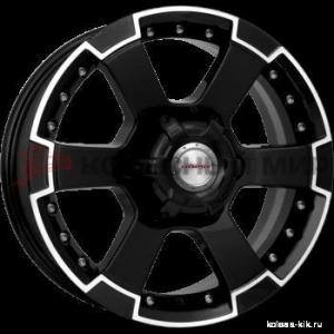 КиК М56 (КС593) 7,0x16 6/139,7 ET38 d-67,1 алмаз черный (Арт.r13542) Оригинал