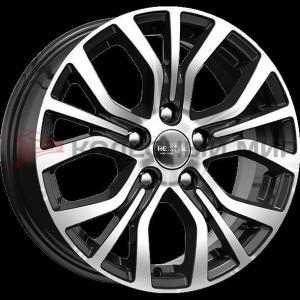 КиК  Mitsubishi Outlander (КСr736)  6,5\R16 5*114,3 ET38  d67,1  Алмаз черный  [67990]