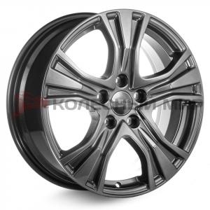 КиК  Nissan X-Trail (КСr673)  7,0\R17 5*114,3 ET40  d66,1  Дарк платинум  [74458]