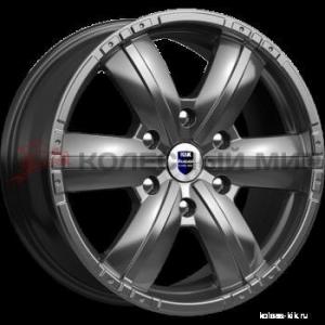КиК  Окинава-оригинал (КС635)  7,5\R17 6*139,7 ET25  d106,1  Дарк платинум  [r72956]