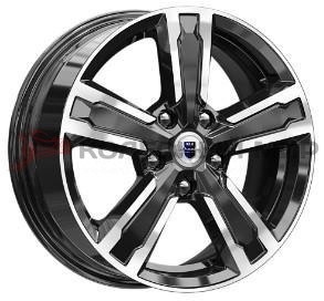 КиК Оклахома (КС998) 6,5x16 5/114,3 ET50 d-67,1 алмаз чёрный (Арт.78858)